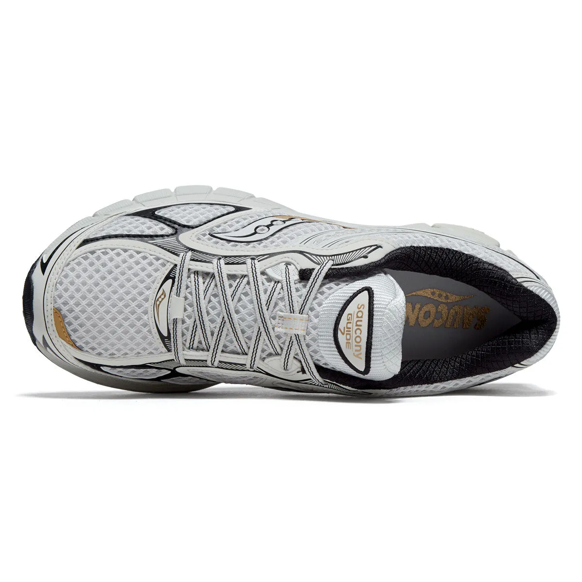 Saucony Progrid Guide 7 Shoes - Onyx/Gold sold by CCS product image thumbnail 3