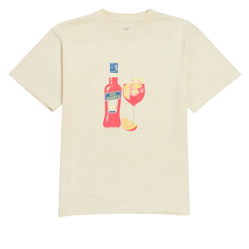 Gas Giants Aperol T-Shirt - Creme sold by CCS