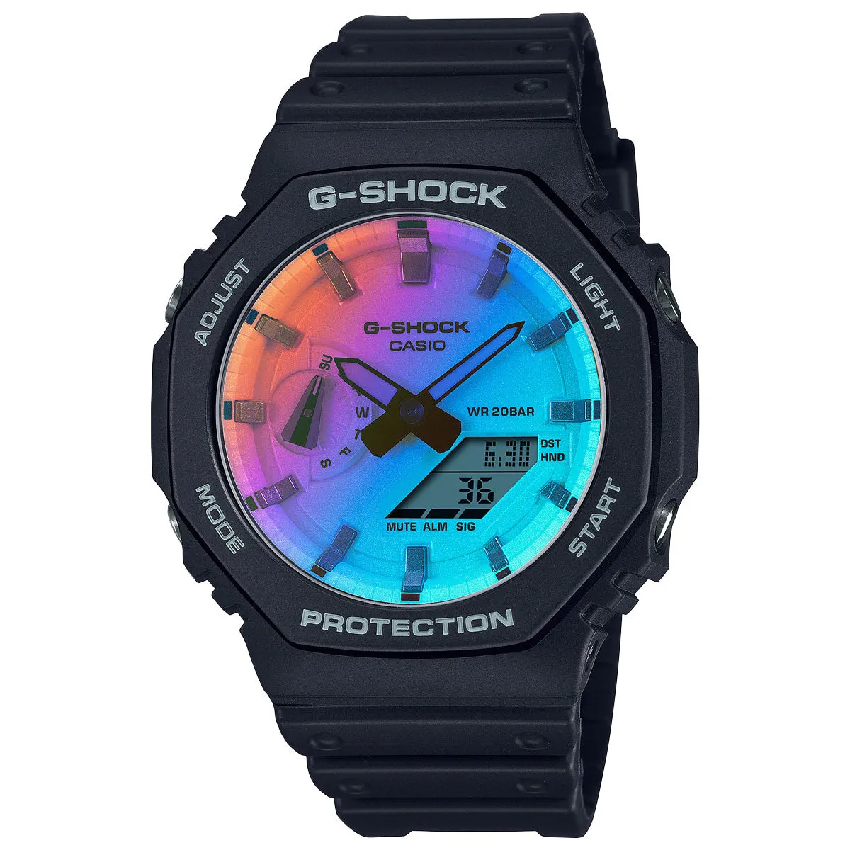 G-Shock GA2100SR-1A Watch - Resin Black sold by CCS