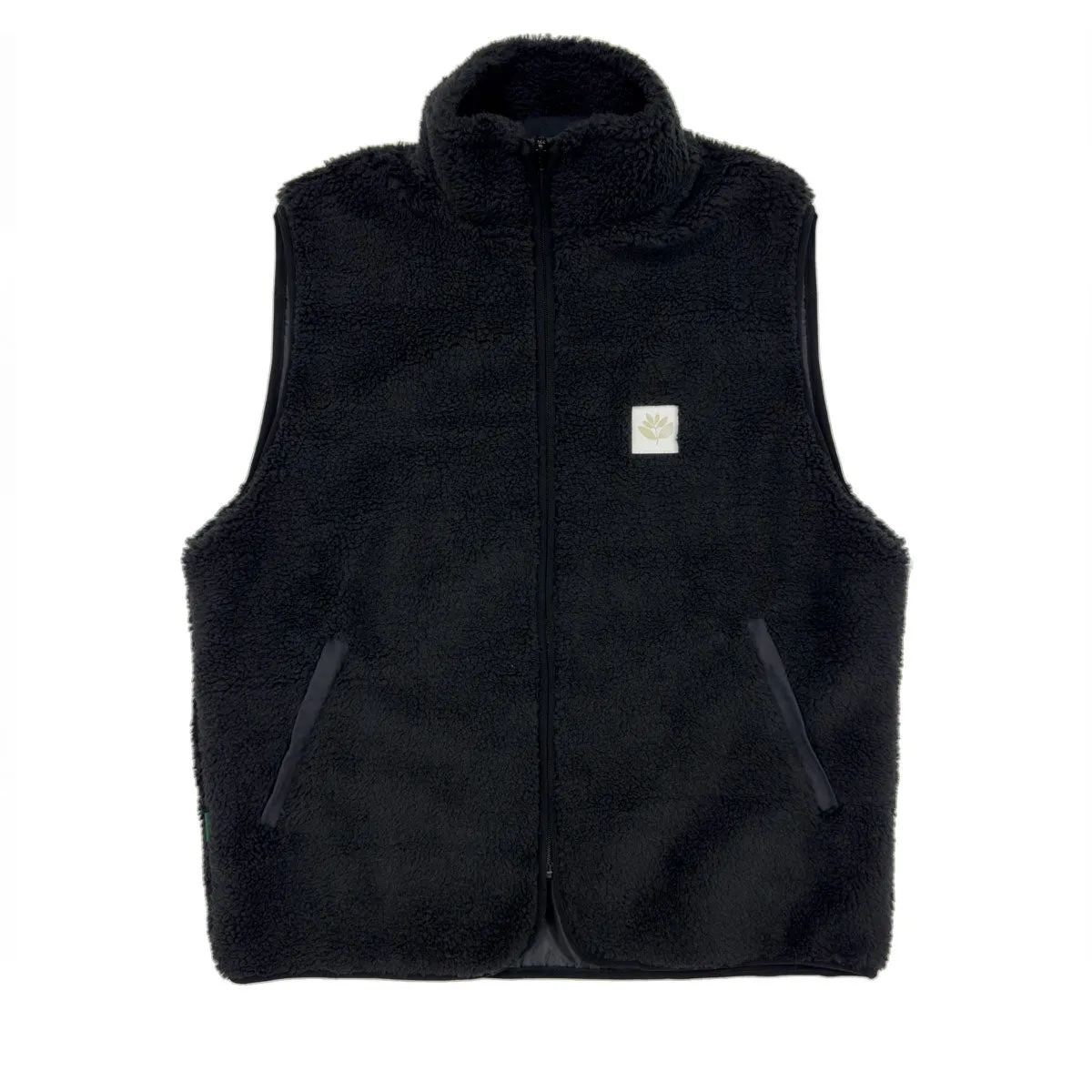 Magenta Norte Sherpa Vest - Black sold by CCS