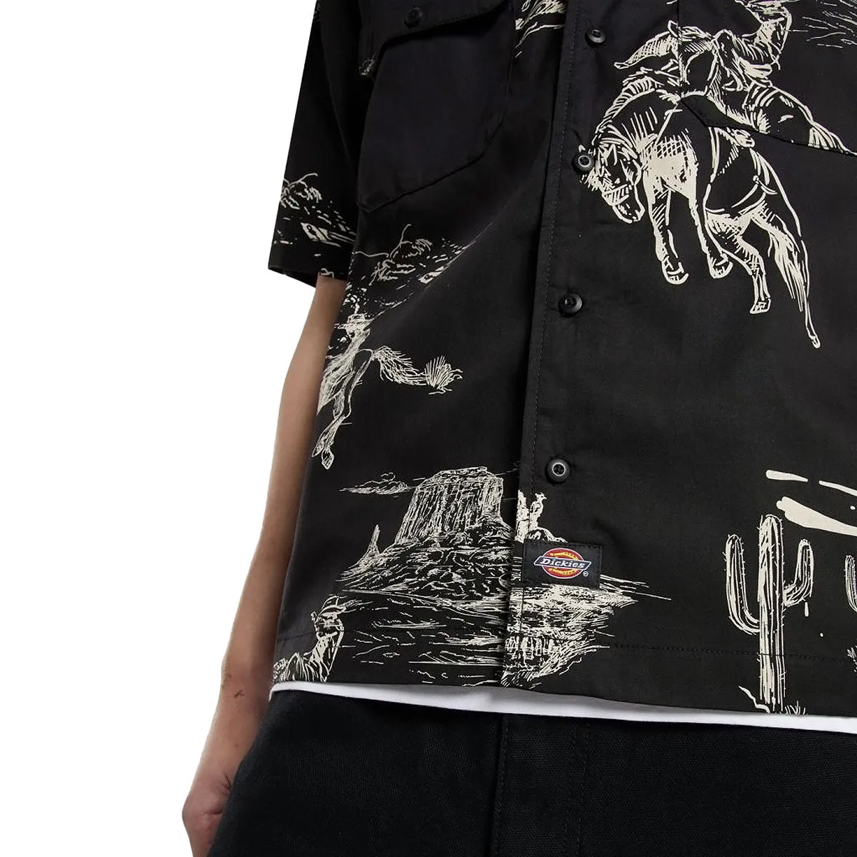 Dickies Savage Work Shirt - Black sold by CCS product image thumbnail 5
