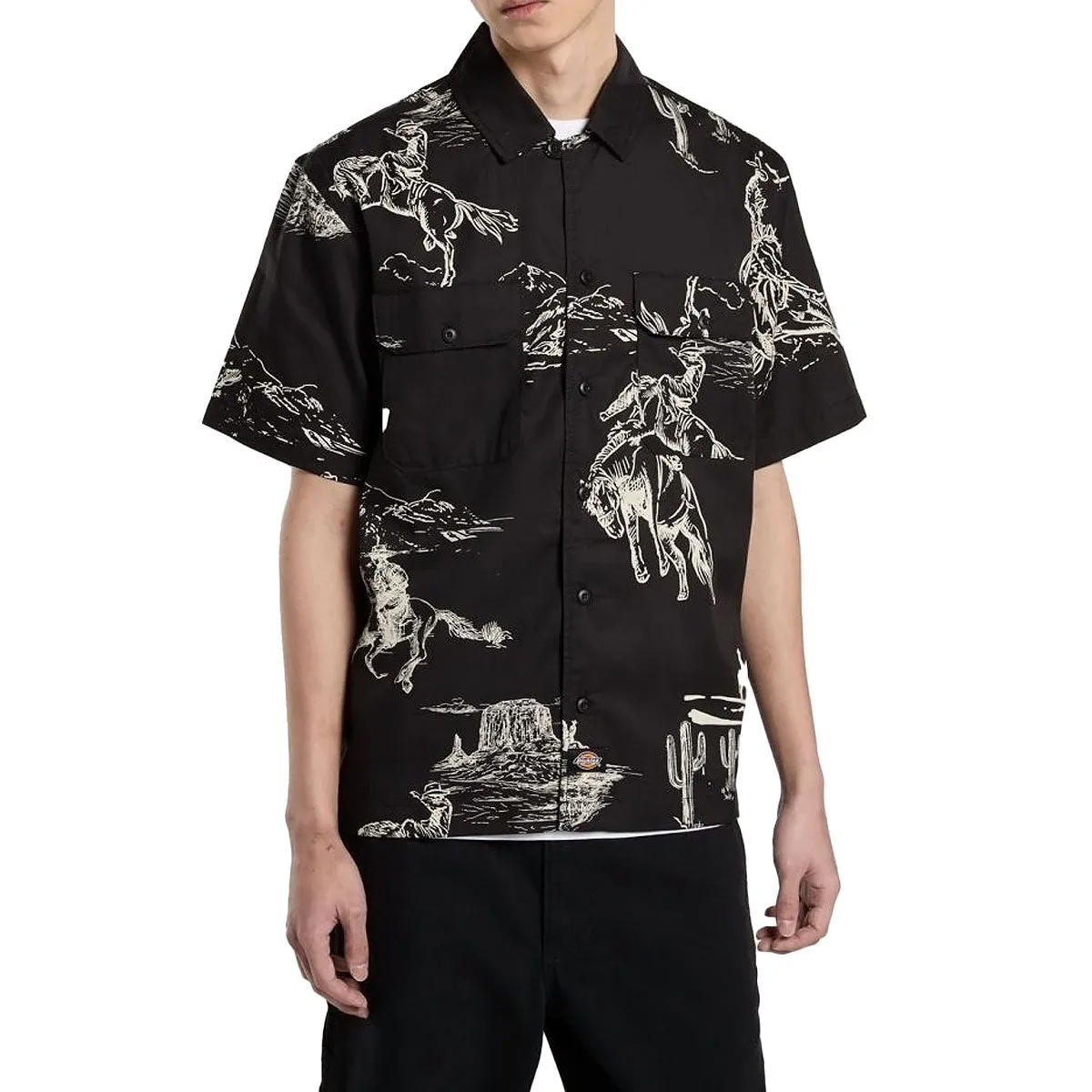 Dickies Savage Work Shirt - Black sold by CCS