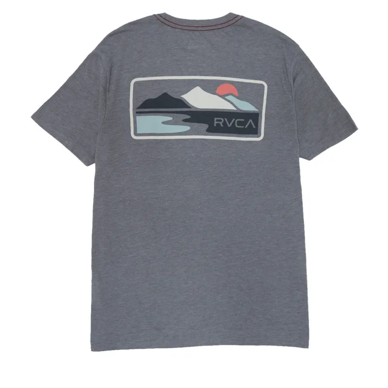 RVCA Peak Cove T-Shirt - Smoke made by RVCA