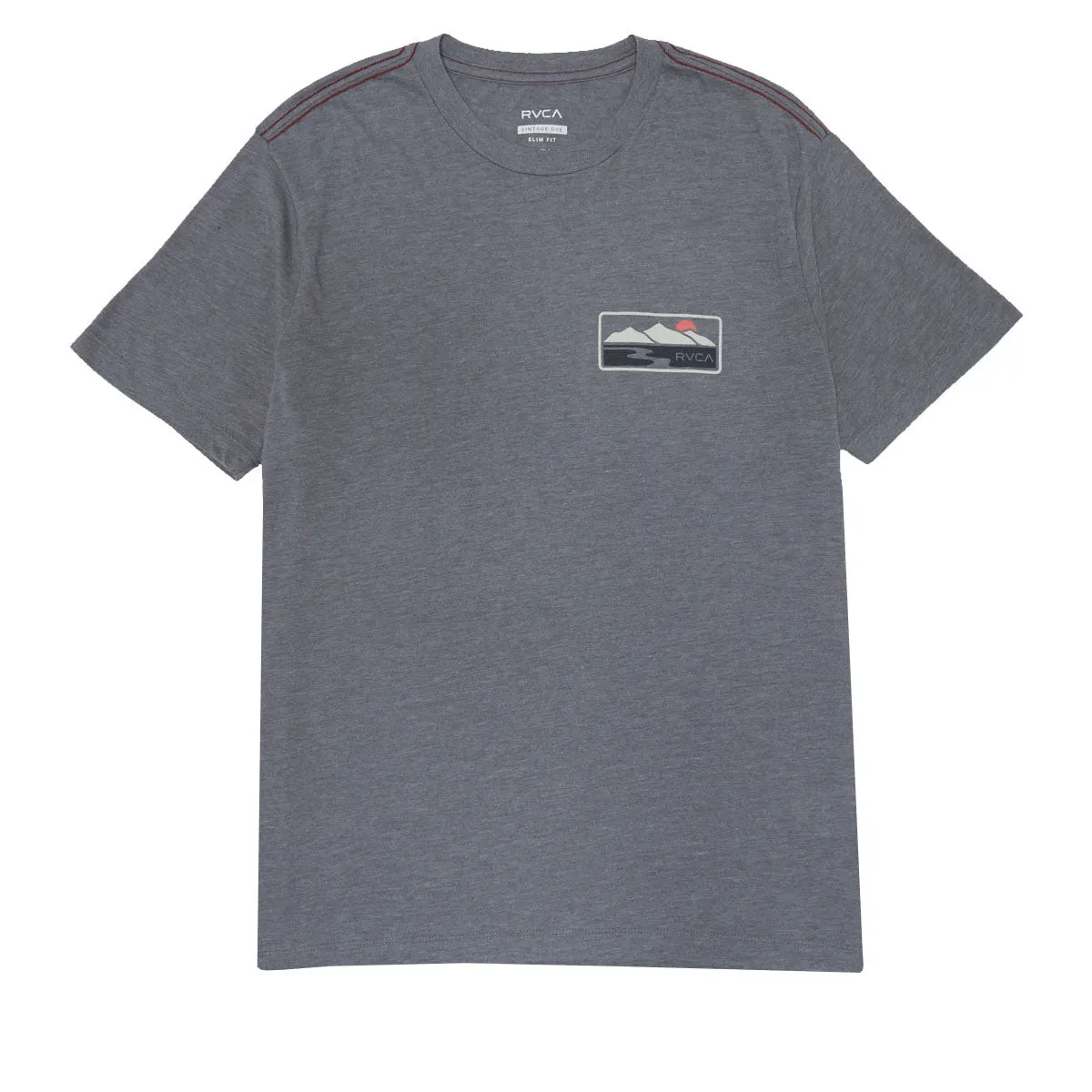 RVCA Peak Cove T-Shirt - Smoke sold by CCS product image thumbnail 2