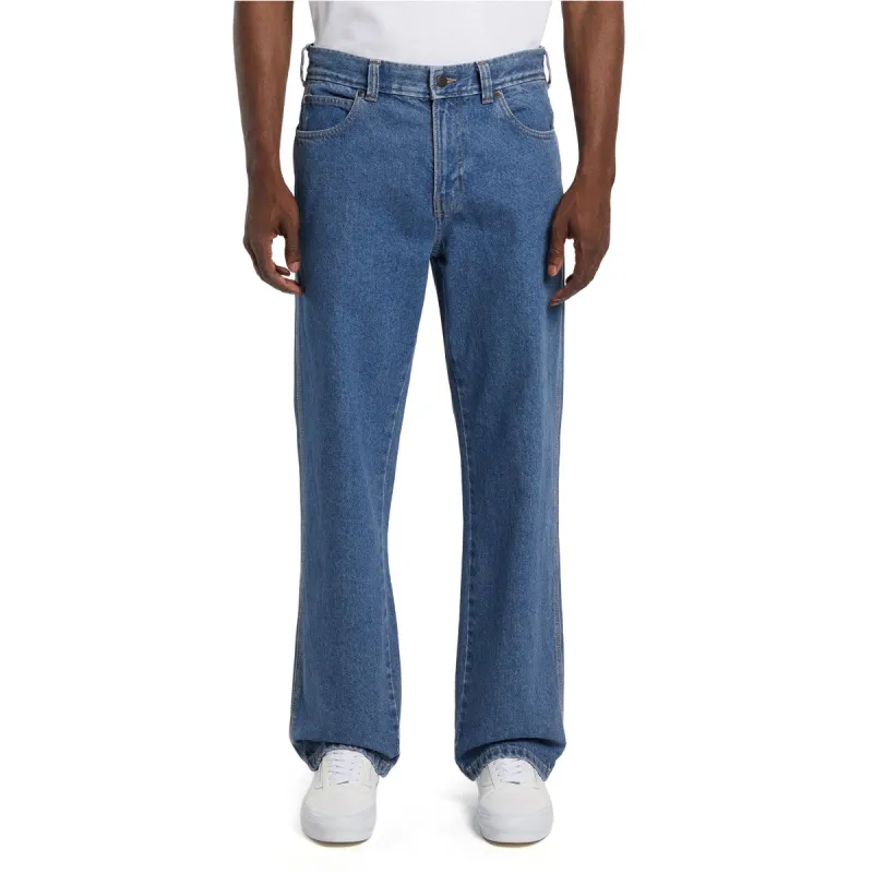 Dickies Relaxed Straight Work Jeans - Classic Blue made by Dickies