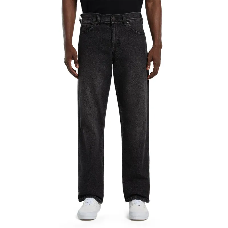 Dickies Relaxed Straight Work Jeans - Black Wash Faded made by Dickies