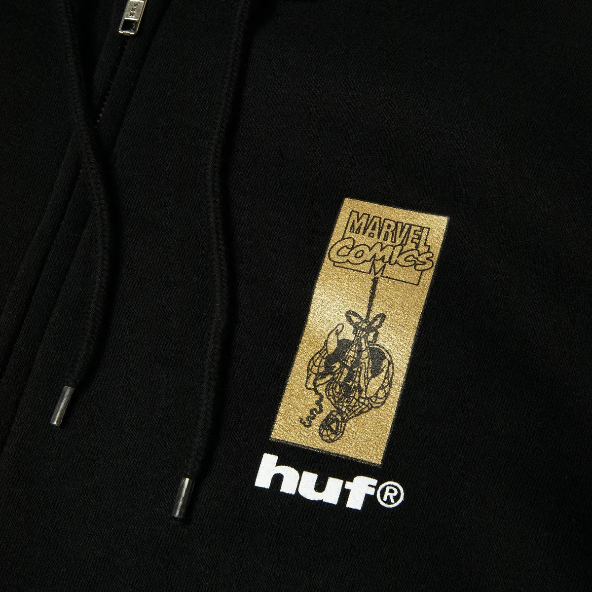 HUF x Spiderman Arachknight Full Zip Hoodie - Black sold by CCS product image thumbnail 3