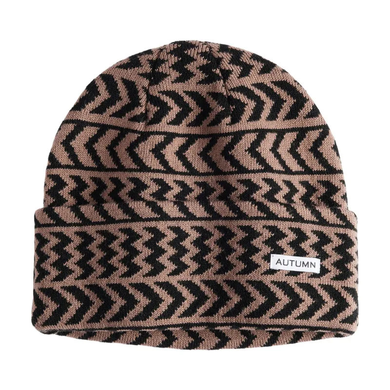 Autumn Chevron Beanie - Dusty Pink sold by CCS