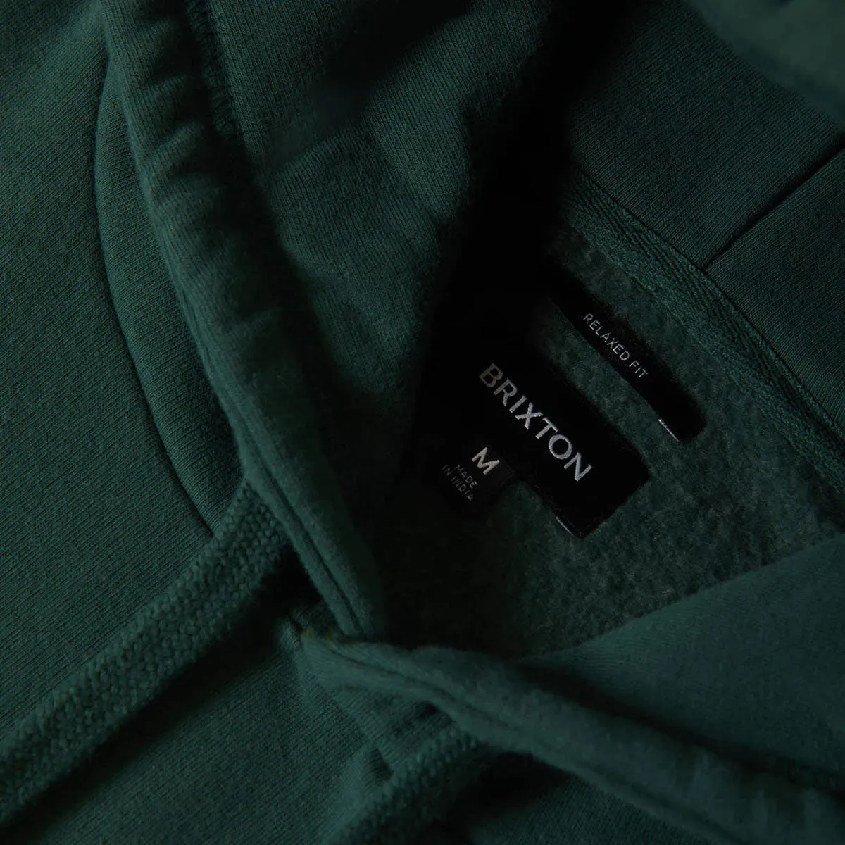 Brixton Predator Relaxed Hoodie - Primal Green Worn Wash sold by CCS product image thumbnail 4