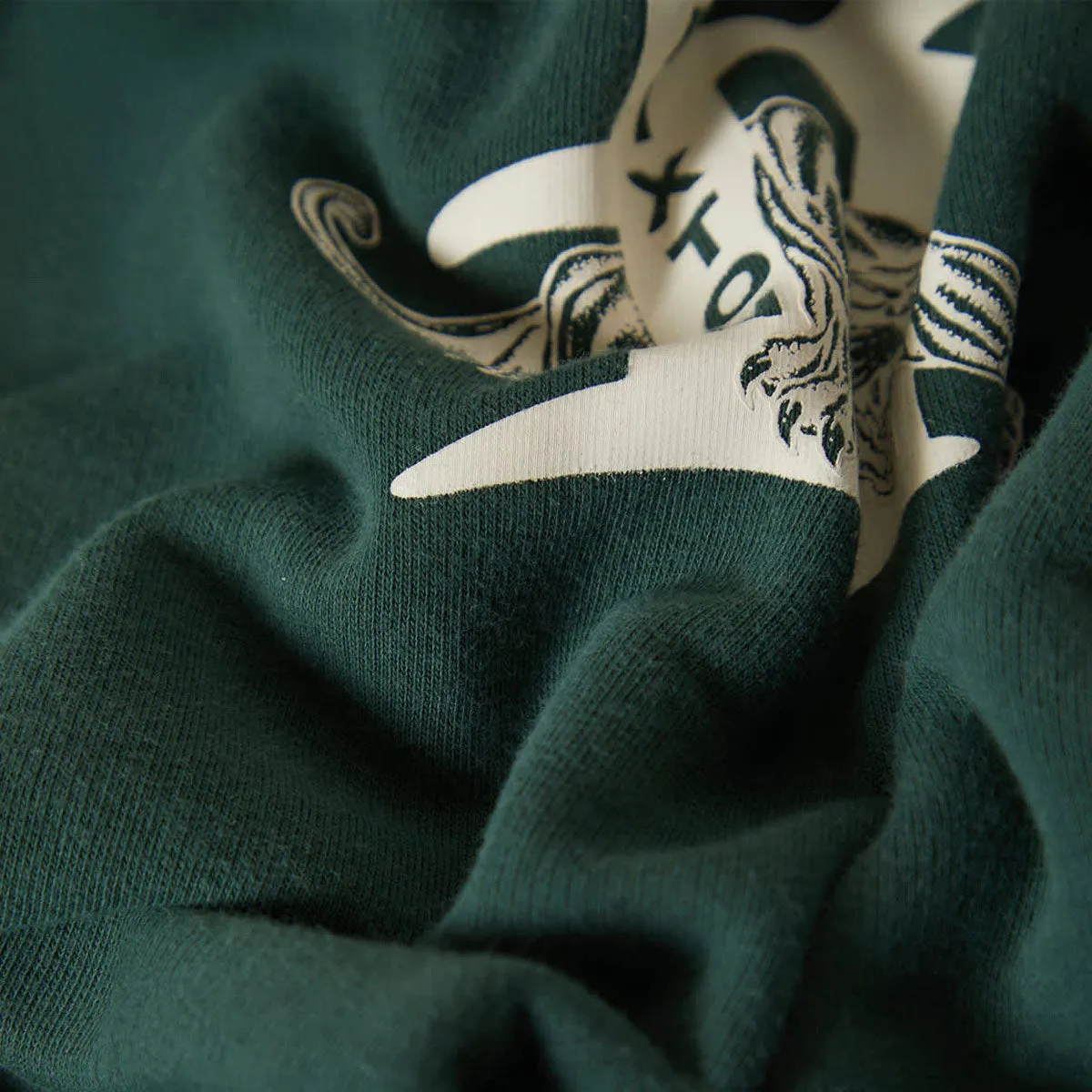 Brixton Predator Relaxed Hoodie - Primal Green Worn Wash sold by CCS product image thumbnail 2