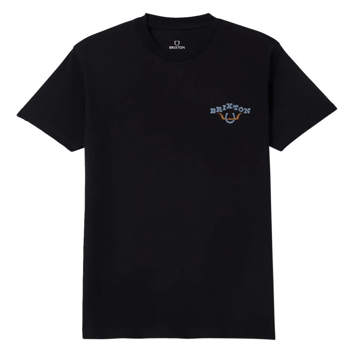 Brixton Beekman T-Shirt - Black sold by CCS product image thumbnail 2
