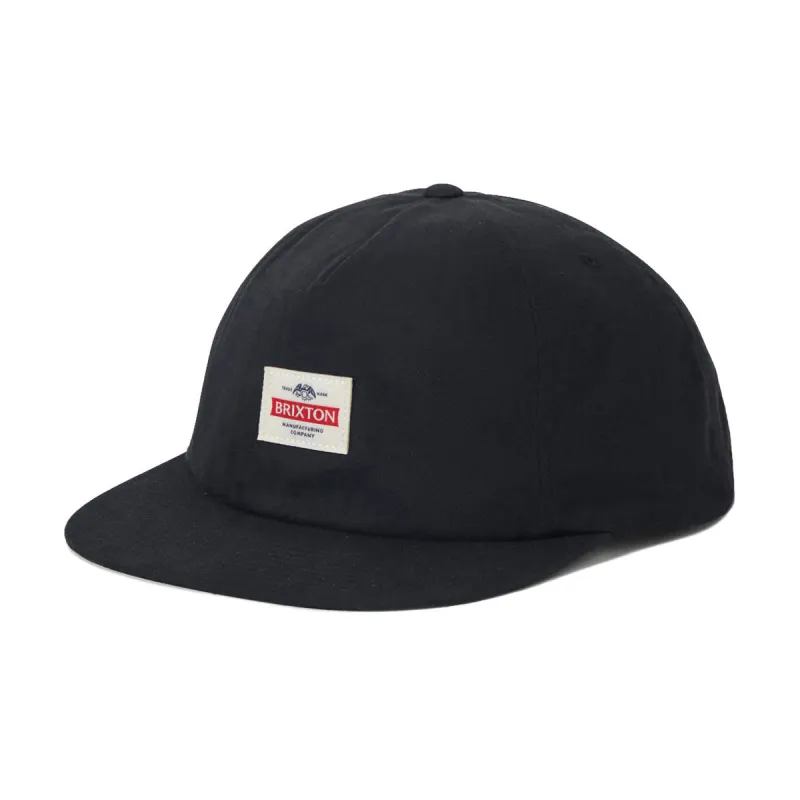 Brixton Pinnacle MP Snapback Hat - Washed Black sold by CCS