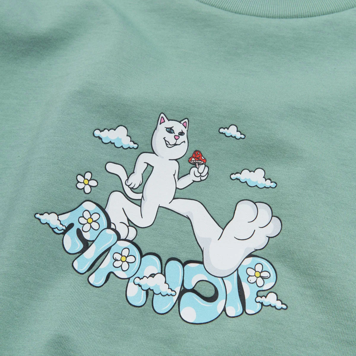 RIPNDIP Heaven To Me T-Shirt - Pine sold by CCS product image thumbnail 3