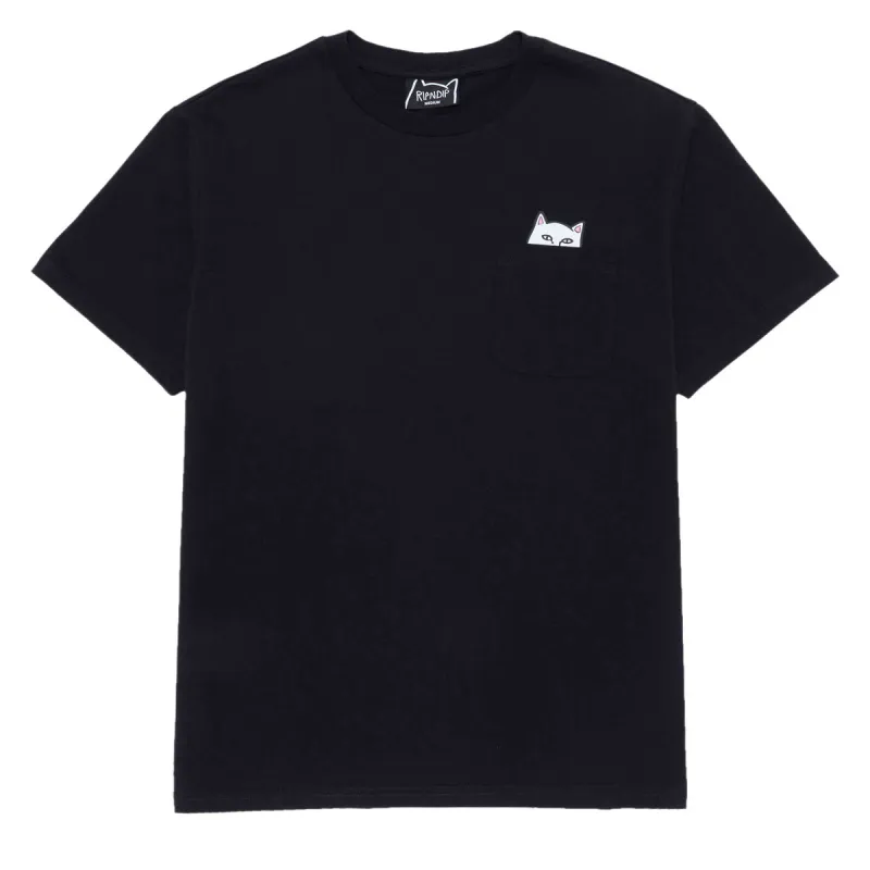 RIPNDIP Lord Nermal Pocket T-Shirt - Black II sold by CCS