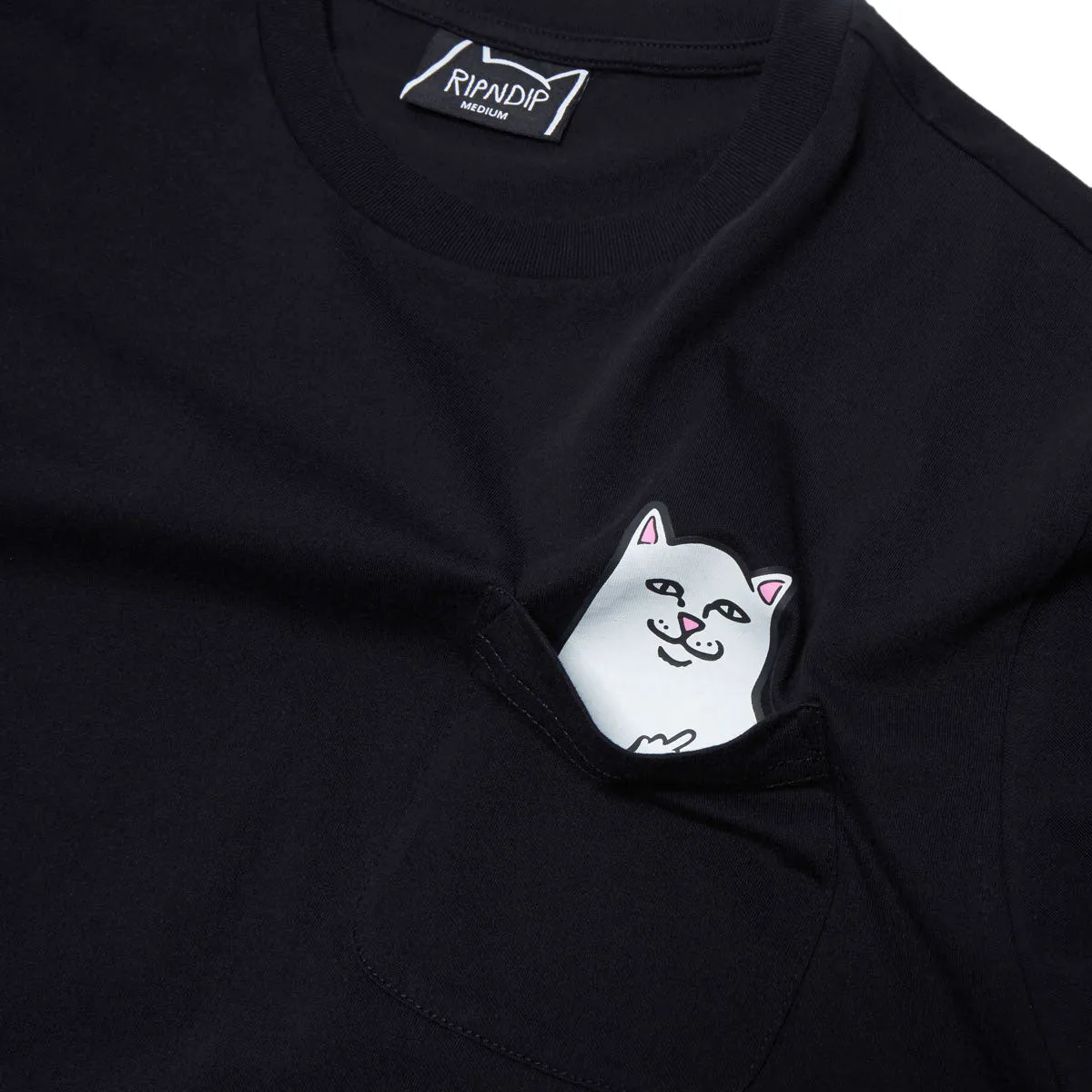 RIPNDIP Lord Nermal Pocket T-Shirt - Black II sold by CCS product image thumbnail 2