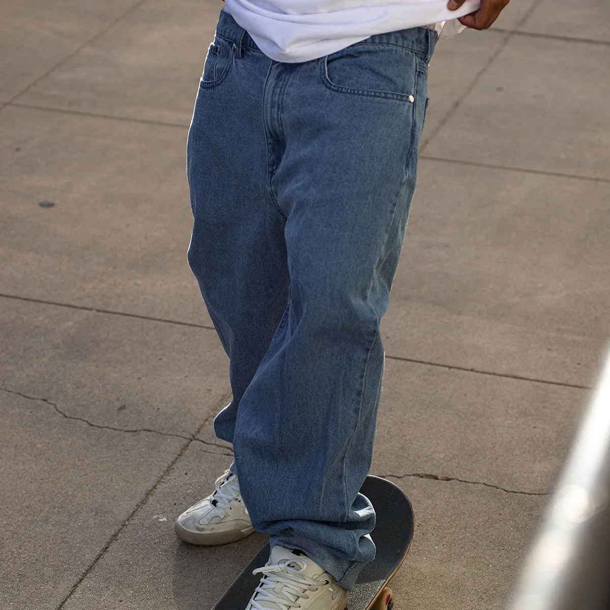 eS Baggy Denim Jeans - Light Blue sold by CCS product image thumbnail 3