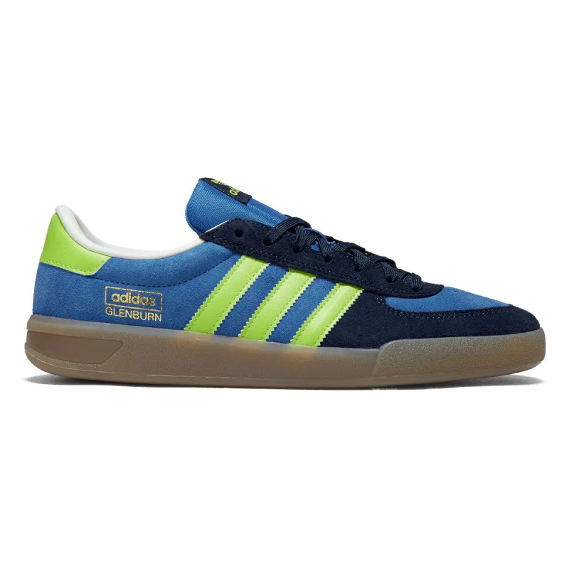 Adidas Glenburn Shoes - Bright Royal/Semi Solar Slime/Collegiate Navy made by Adidas