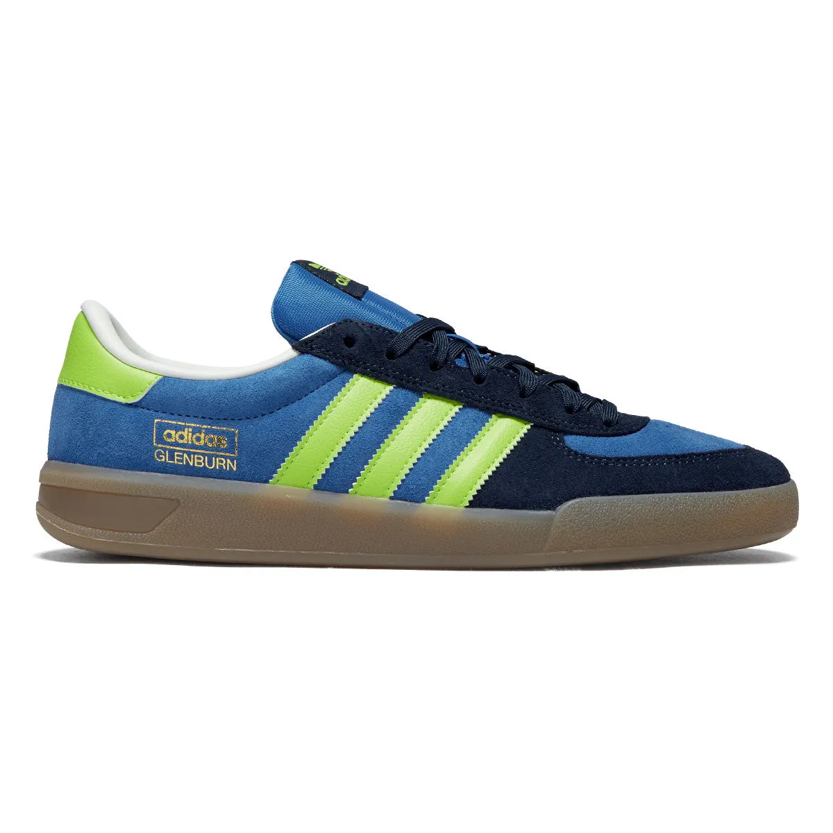 Adidas Glenburn Shoes - Bright Royal/Semi Solar Slime/Collegiate Navy sold by CCS