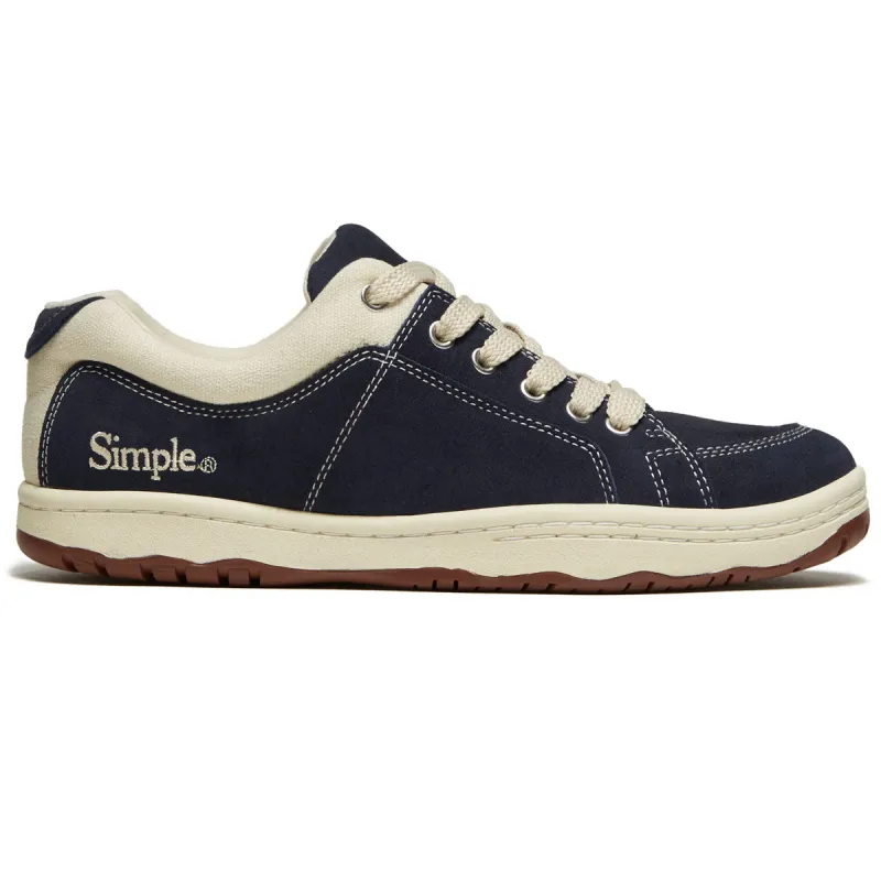 Simple OS Suede Shoes - Navy sold by CCS