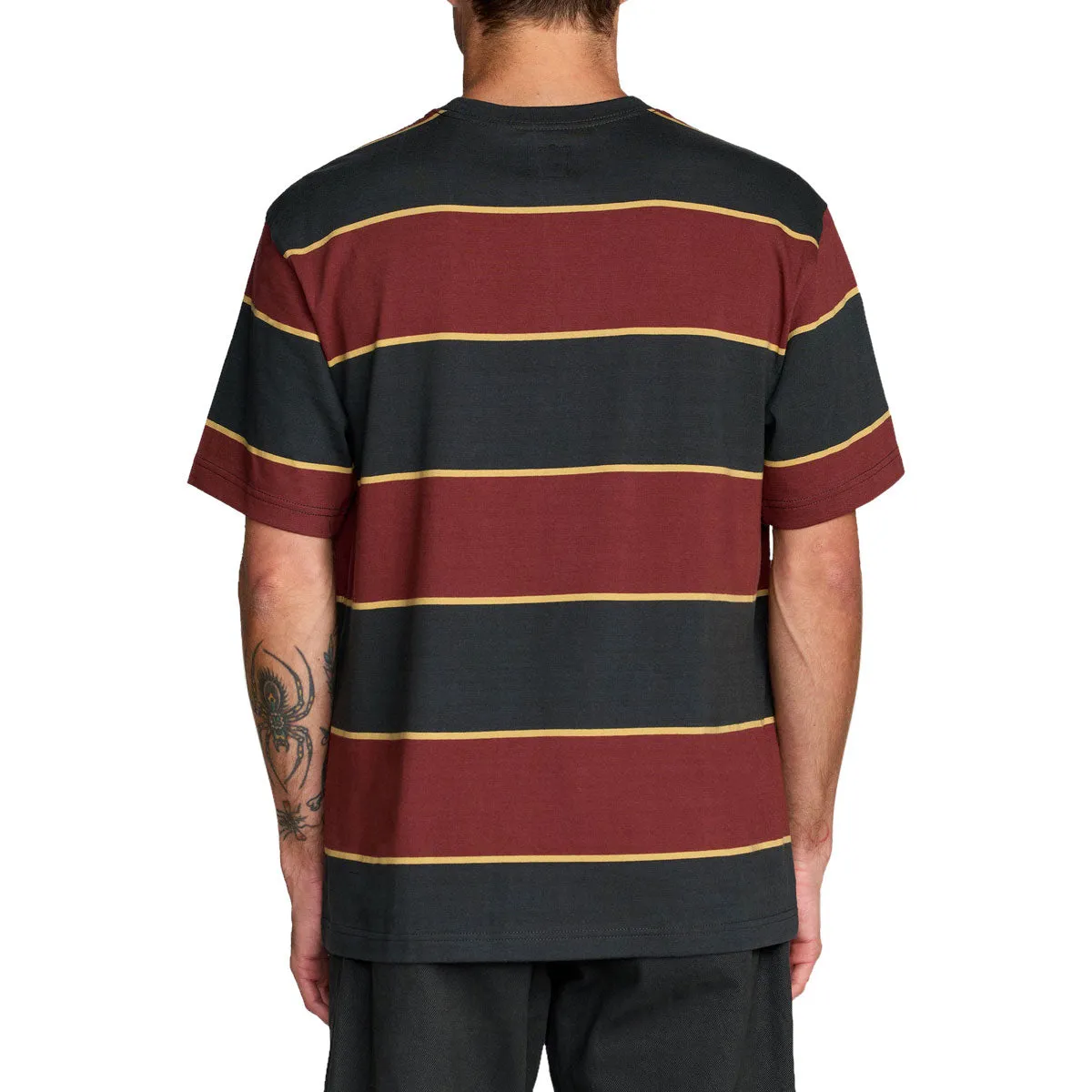 RVCA Dayshift Stripe T-Shirt - Pirate Black sold by CCS product image thumbnail 3