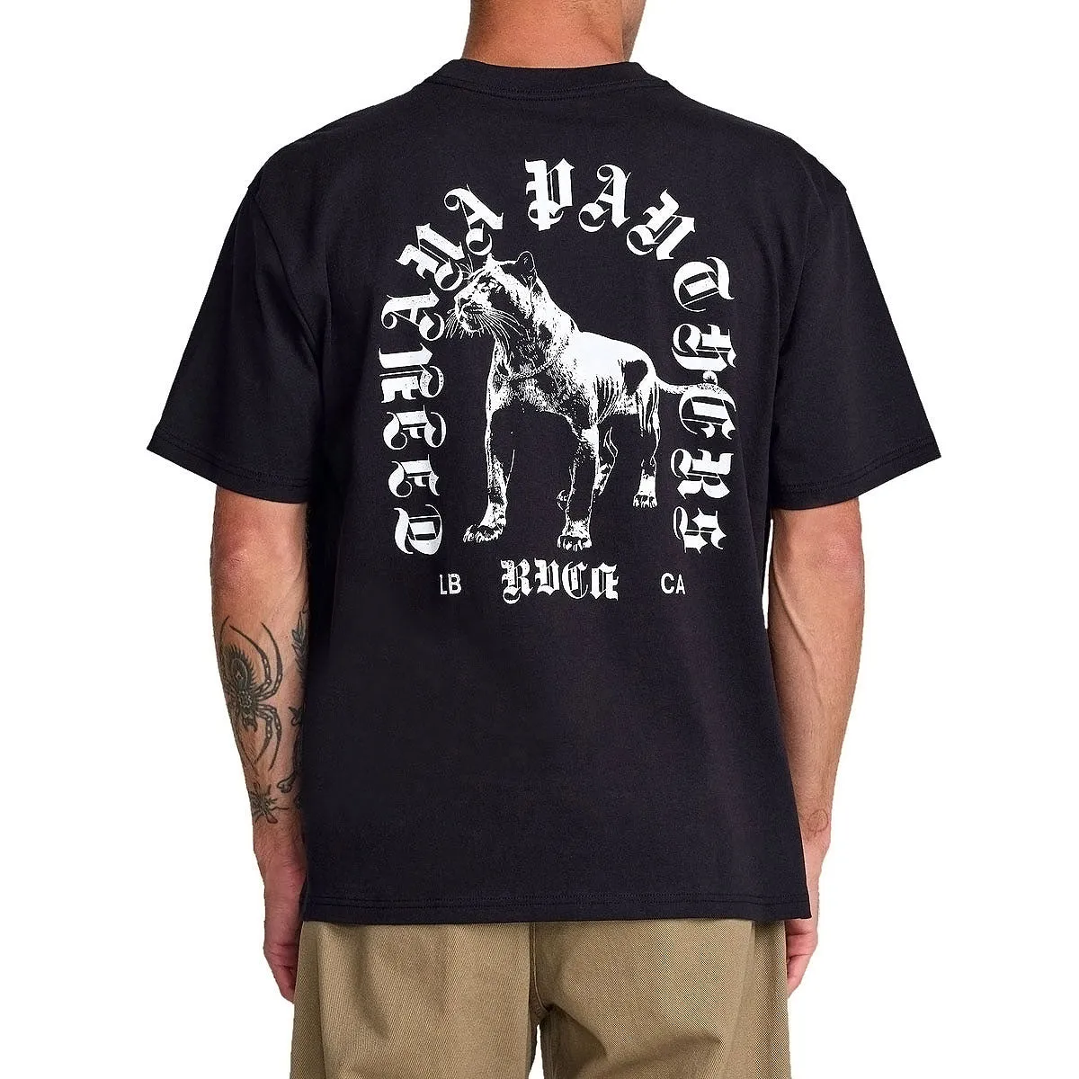 RVCA Bad Panther T-Shirt - Black sold by CCS product image thumbnail 4