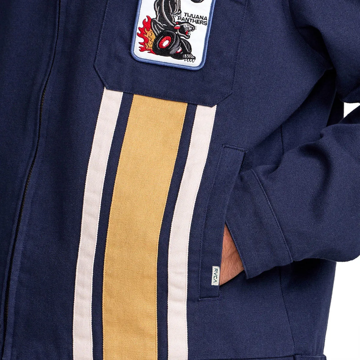 RVCA Panther Team Jacket - Garage Blue sold by CCS product image thumbnail 5