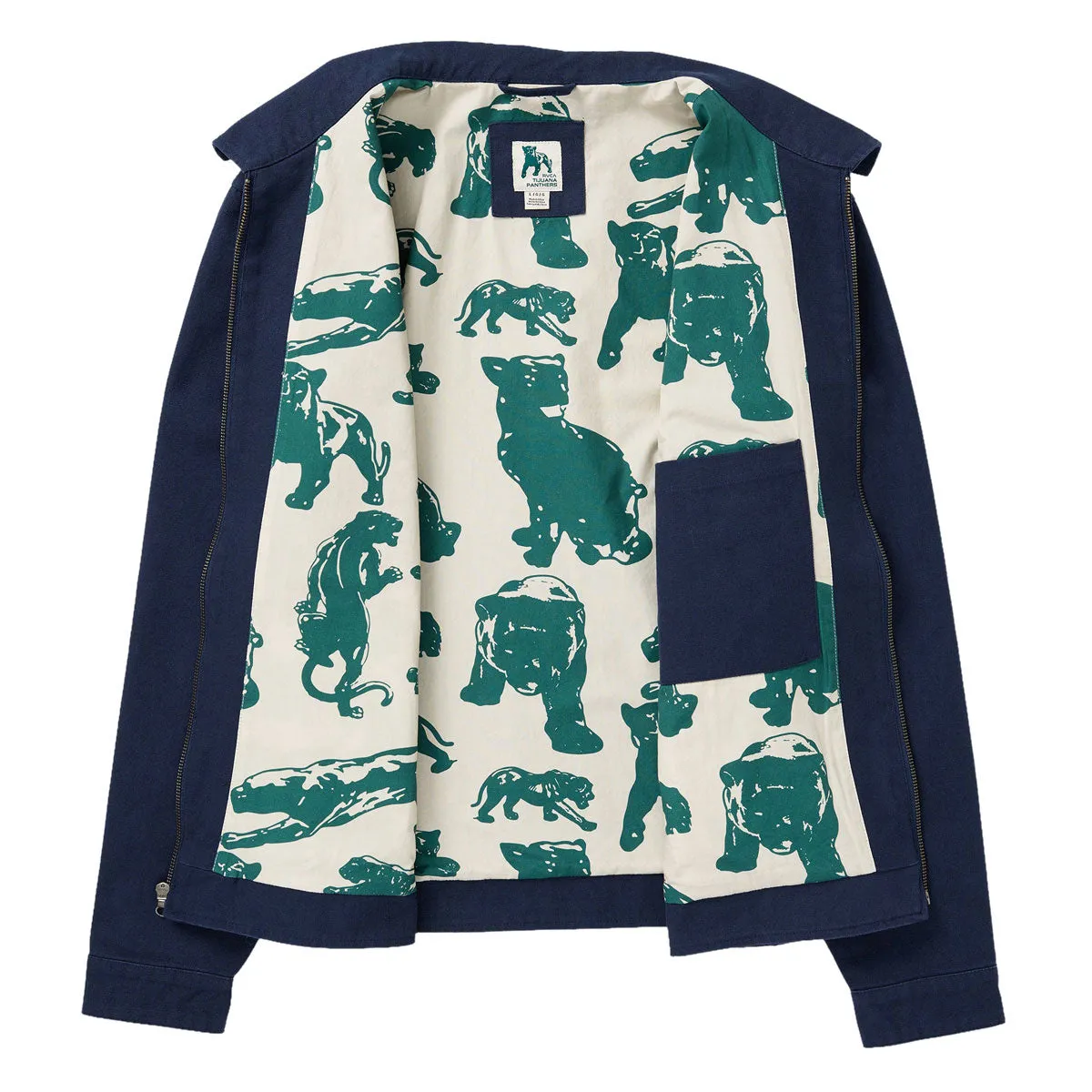 RVCA Panther Team Jacket - Garage Blue sold by CCS product image thumbnail 2