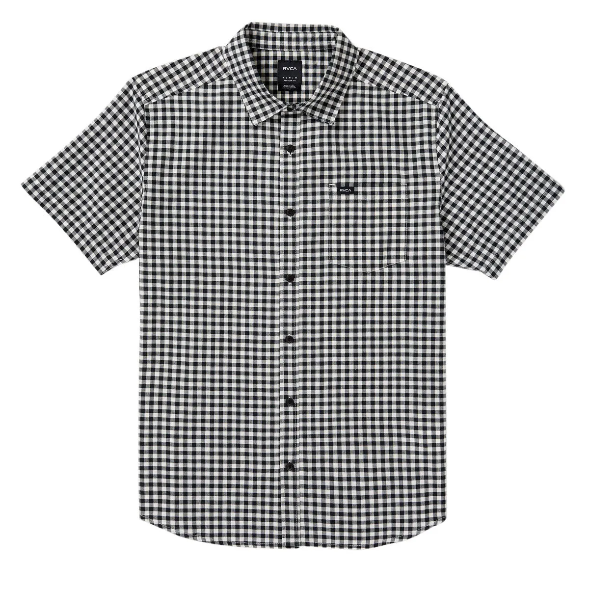 RVCA Overspray Shirt - Black/White sold by CCS product image thumbnail 5