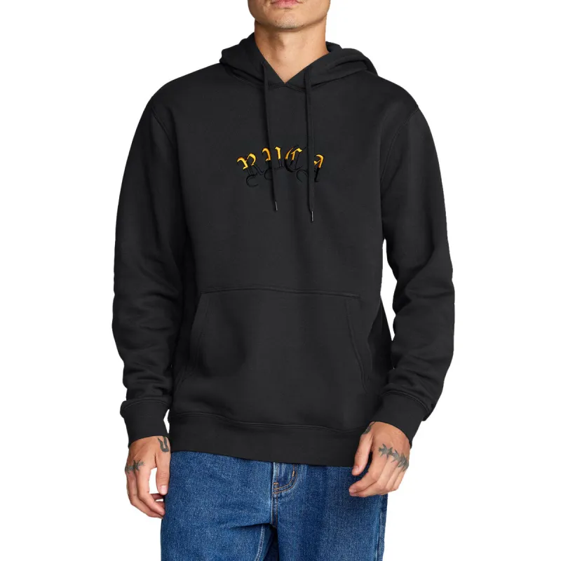 RVCA Olde RVCA Hoodie - Pirate Black made by RVCA