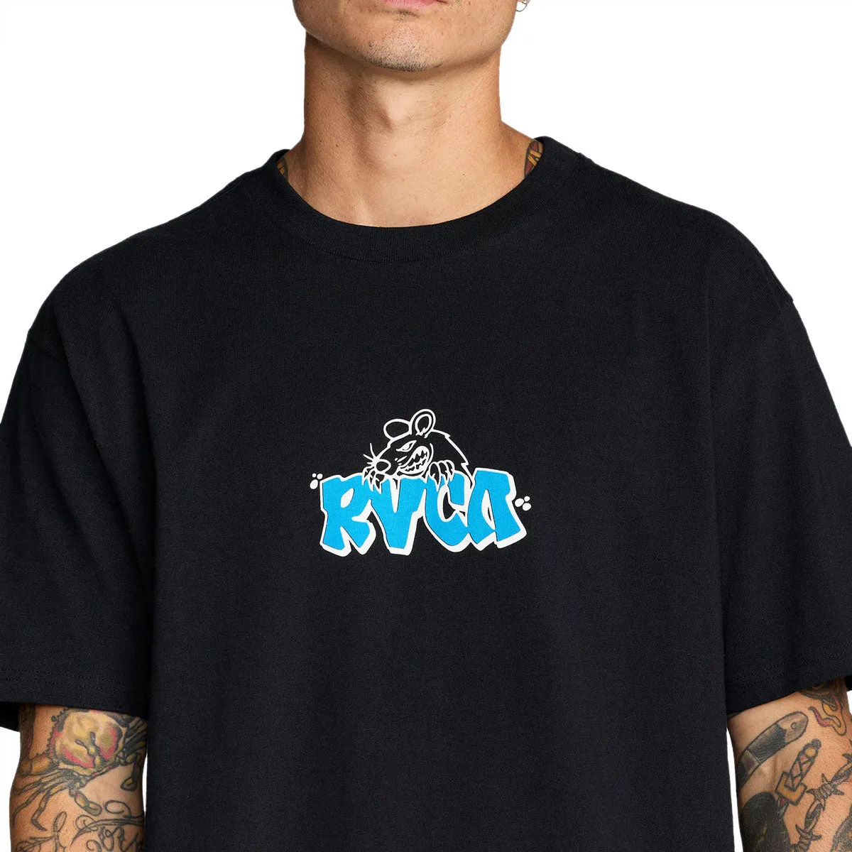 RVCA Ratnest T-Shirt - Black sold by CCS product image thumbnail 4