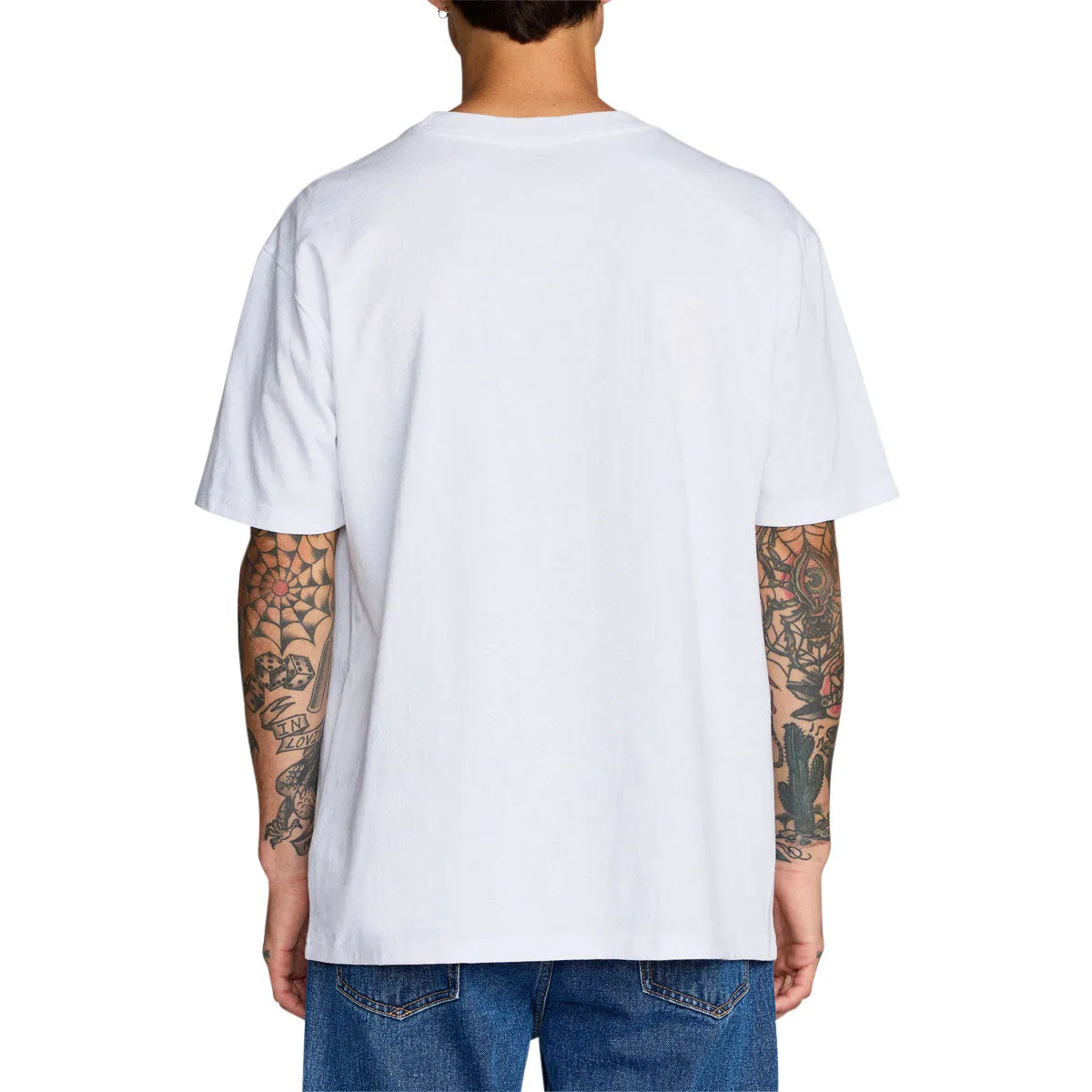 RVCA Ratnest T-Shirt - White sold by CCS product image thumbnail 3
