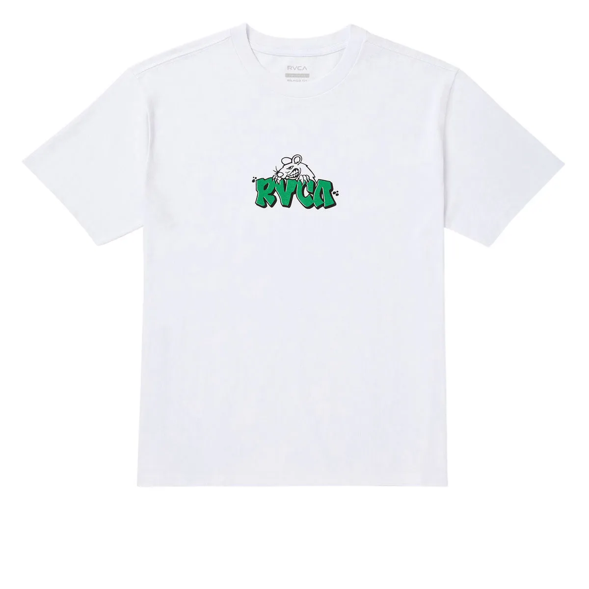 RVCA Ratnest T-Shirt - White sold by CCS