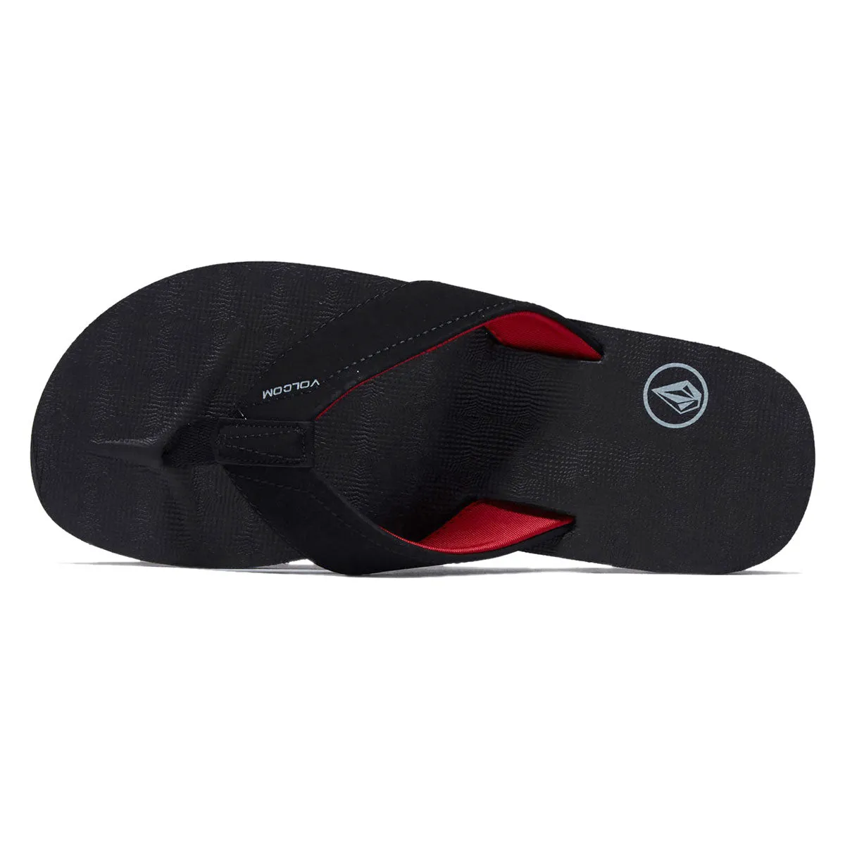 Volcom Victor Sandals - Black Red sold by CCS product image thumbnail 3