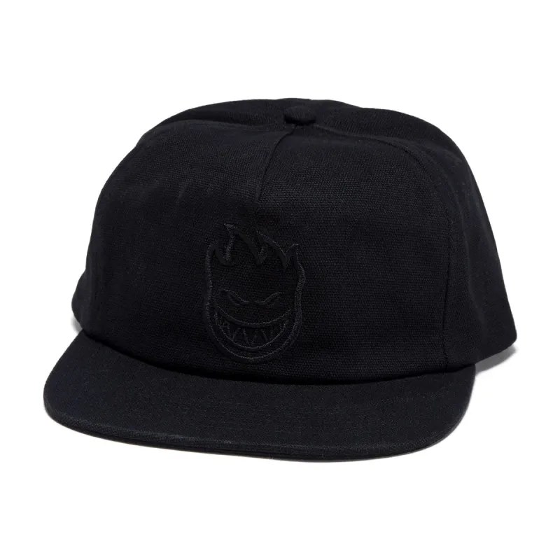 Spitfire Bighead Hat - Black/Charcoal made by CCS