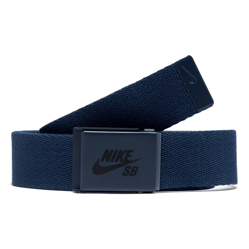 Nike SB Solid Reversible Web Belt - Navy made by Nike