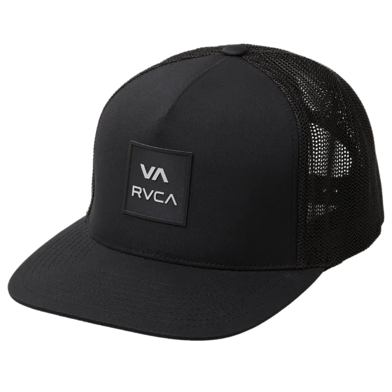 RVCA Atw Tech Trucker Hat - Black sold by CCS