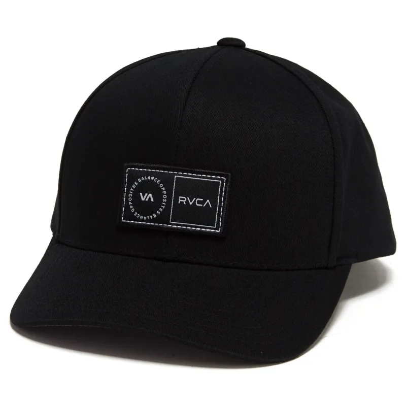 RVCA Platform Snapback Hat - Black made by RVCA