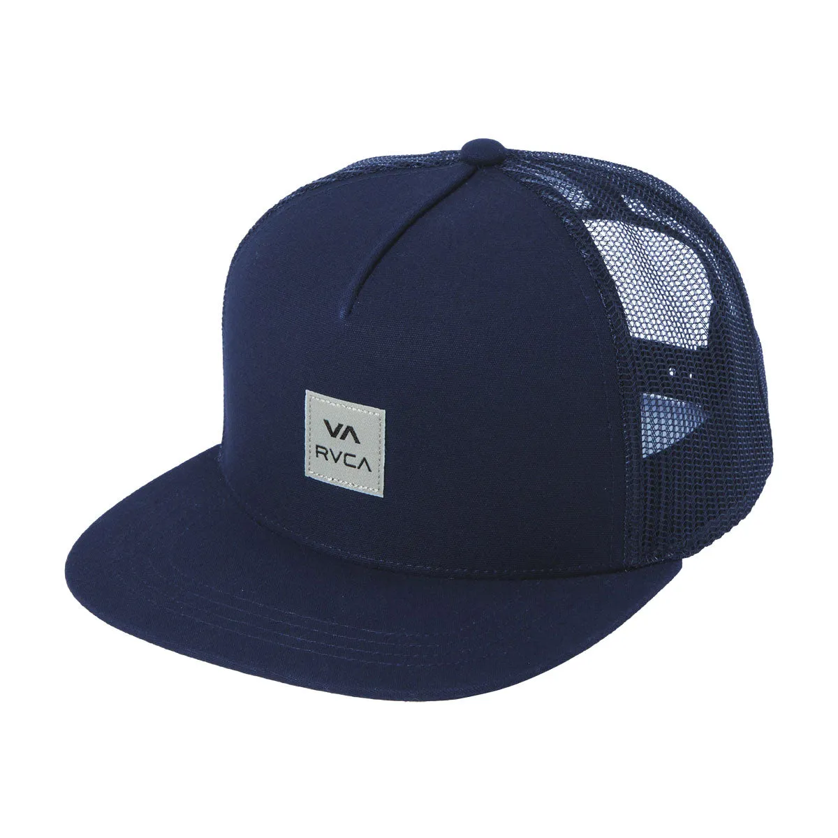 RVCA VA All The Way Trucker Hat - Navy sold by CCS