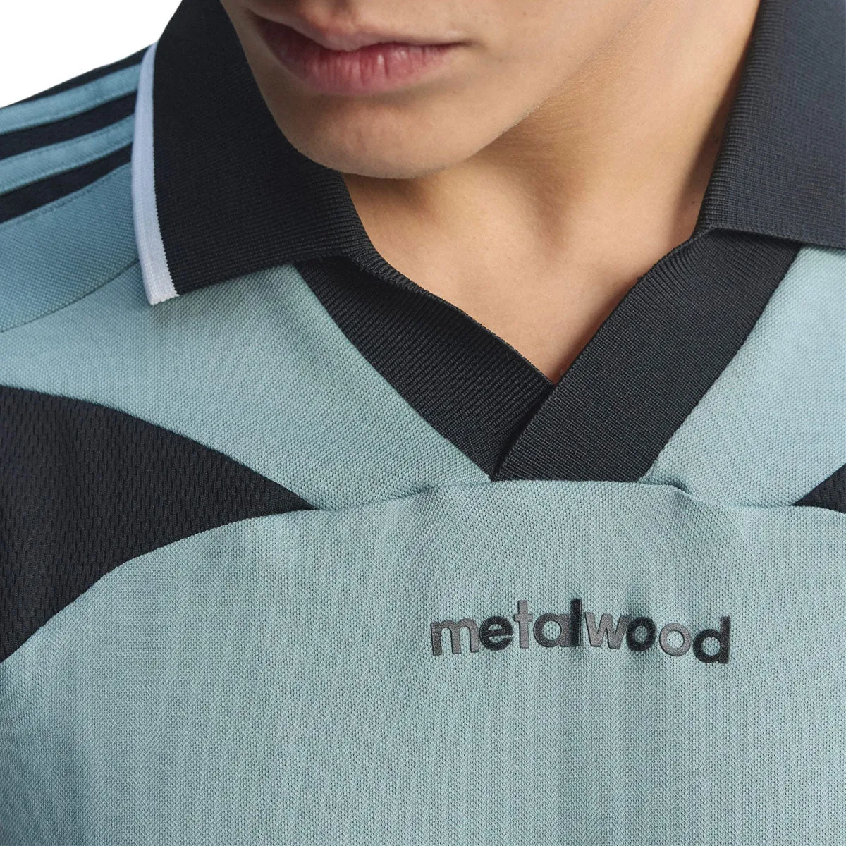 Adidas x Metalwood Originals Polo Shirt - Green Earth sold by CCS product image thumbnail 4