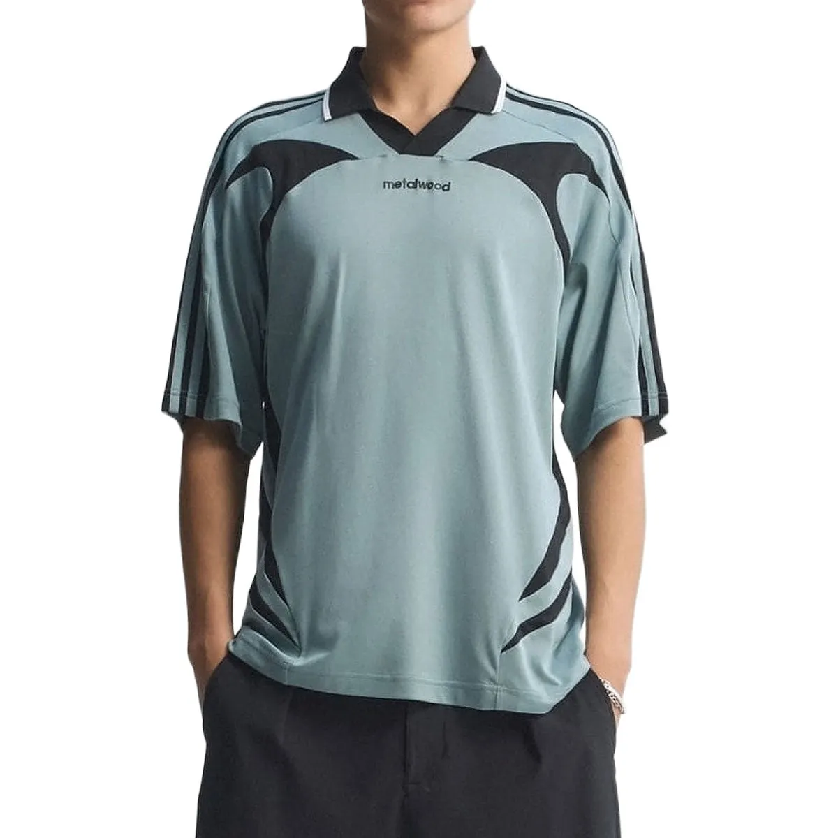 Adidas x Metalwood Originals Polo Shirt - Green Earth sold by CCS
