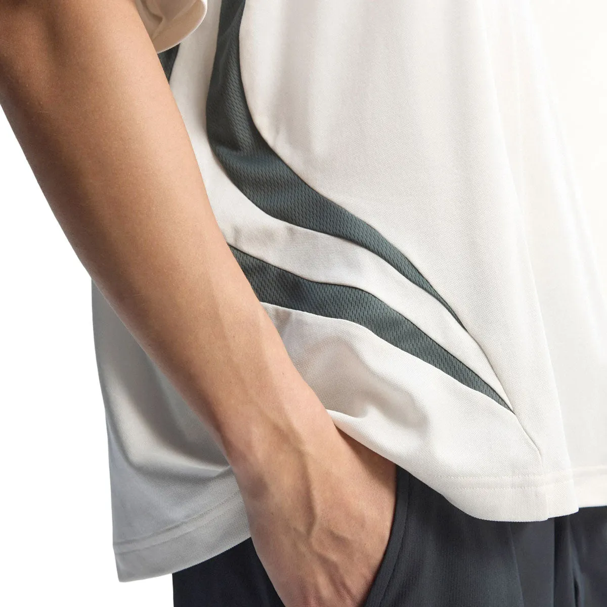 Adidas x Metalwood Originals Polo Shirt - Chalk White sold by CCS product image thumbnail 4
