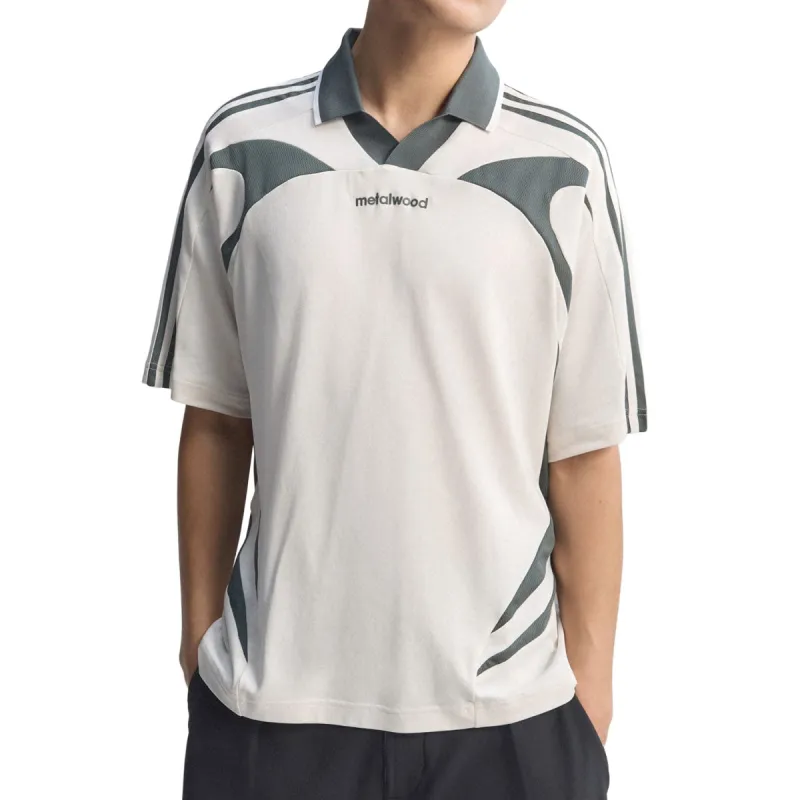Adidas x Metalwood Originals Polo Shirt - Chalk White made by Adidas