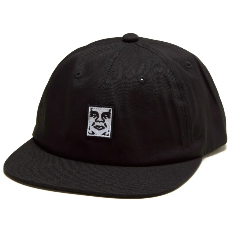 Obey Icon Patch Panel Strapback Hat - Black sold by CCS