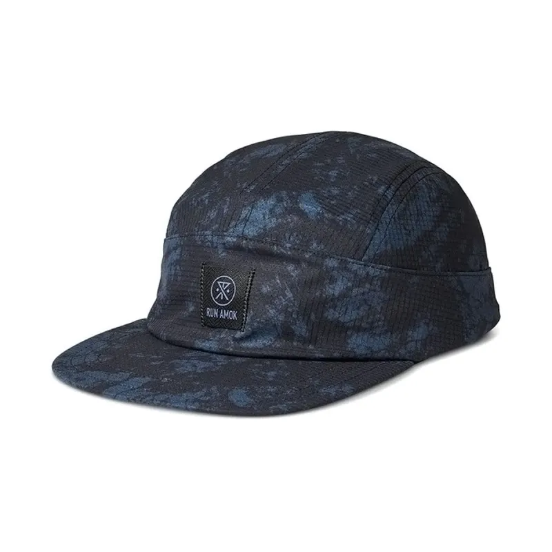 Roark Run Bless Up Camper Hat - Navy Tie Dye made by Roark