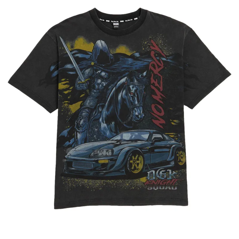 DGK Black Knight Knit T-Shirt - Vintage Black made by CCS