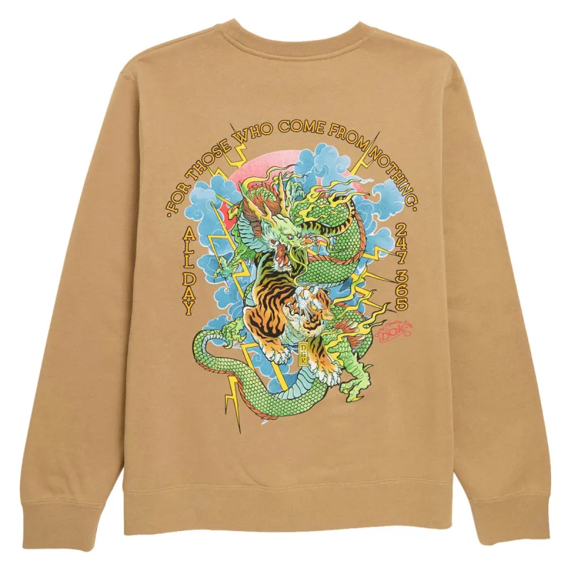 DGK Battle Sweatshirt - Sandstone made by CCS