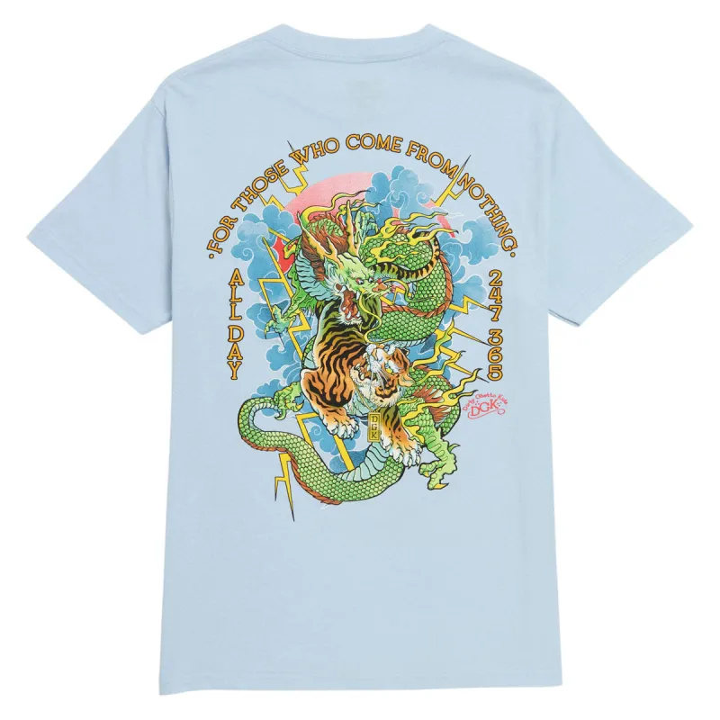 DGK Battle T-Shirt - Powder Blue made by CCS