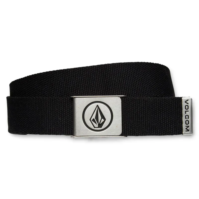 Volcom Circle Web Belt - Black sold by CCS