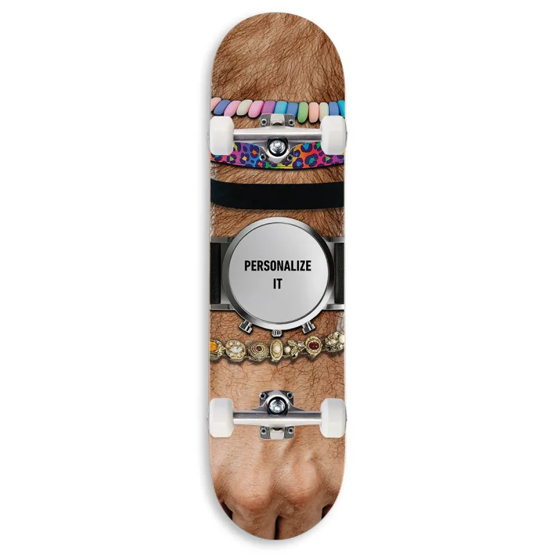 CCS Customs Photo Moments Skateboard Complete - Watch Hand made by CCS
