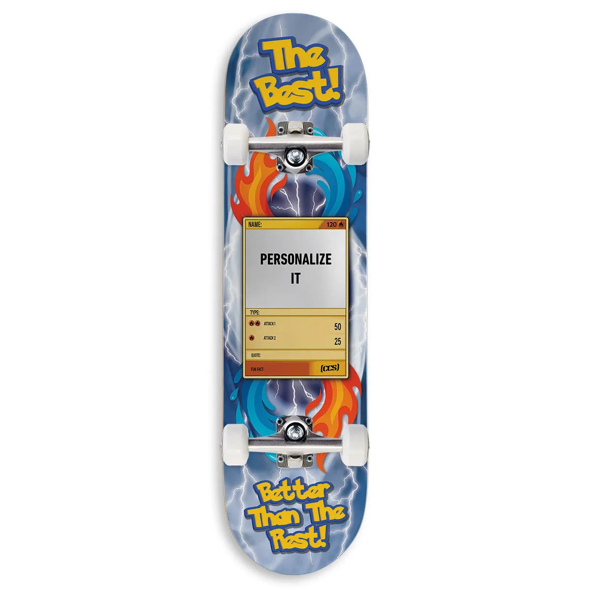 CCS Customs Photo Moments Skateboard Complete - Trading Card Game sold by CCS